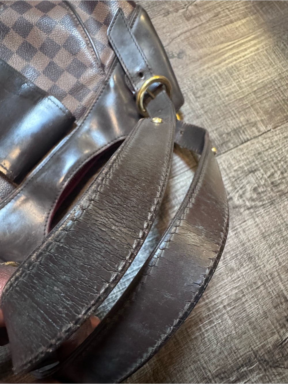 Louis Vuitton Damier Ebene Sistina GM shoulder bag - Picture 7 of 16